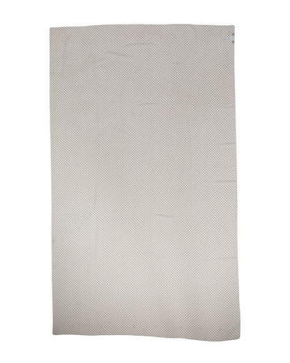 Dolce & Gabbana White Polka Dots Polyester Wrap Shawl Scarf