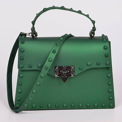 Monotone Studded Clutch