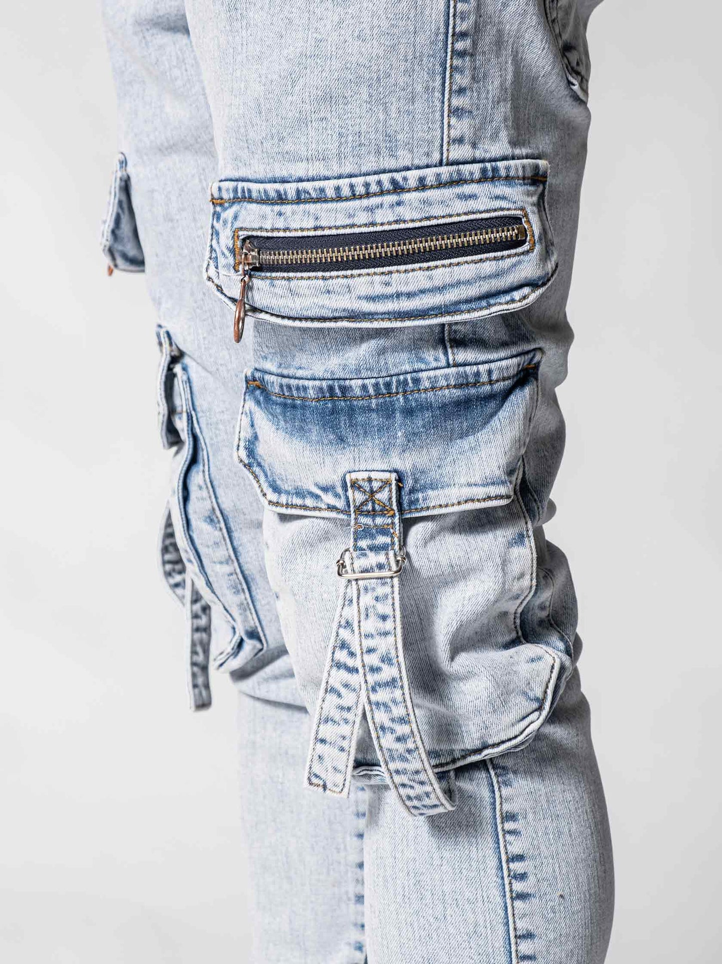 Pockets Cargo Jeans