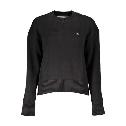 Calvin Klein Black Cotton Sweater