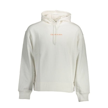 Calvin Klein White Cotton Sweatshirt
