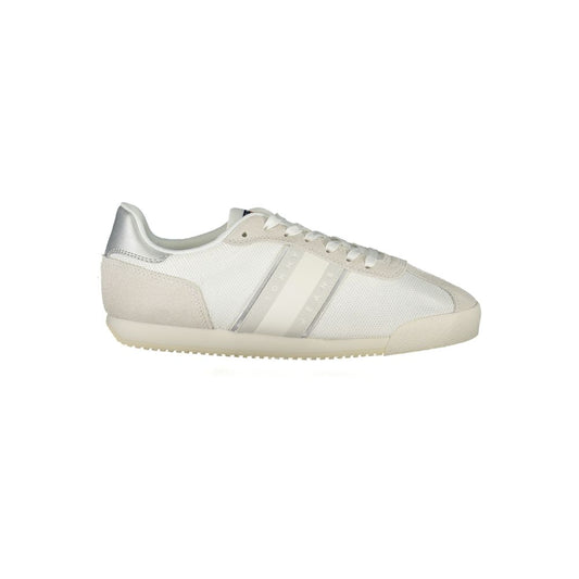 Tommy Hilfiger White Polyester Sneaker