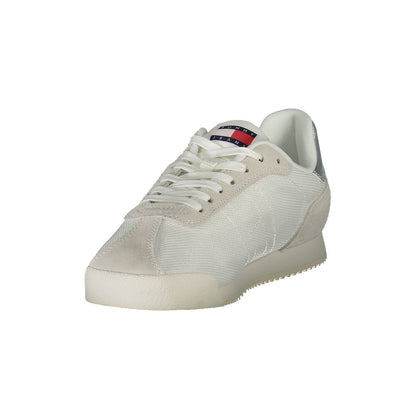 Tommy Hilfiger White Polyester Sneaker