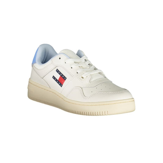 Tommy Hilfiger White Polyester Sneaker