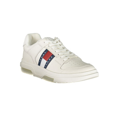 Tommy Hilfiger White Polyester Sneaker