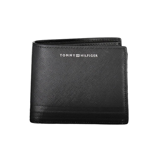 Tommy Hilfiger Black Leather Wallet