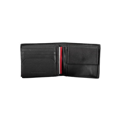 Tommy Hilfiger Black Leather Wallet