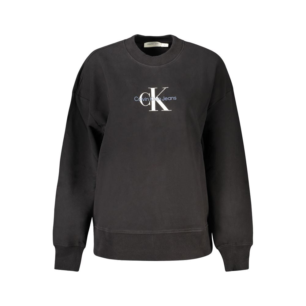 Calvin Klein Black Cotton Sweatshirt