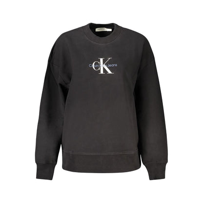 Calvin Klein Black Cotton Sweatshirt