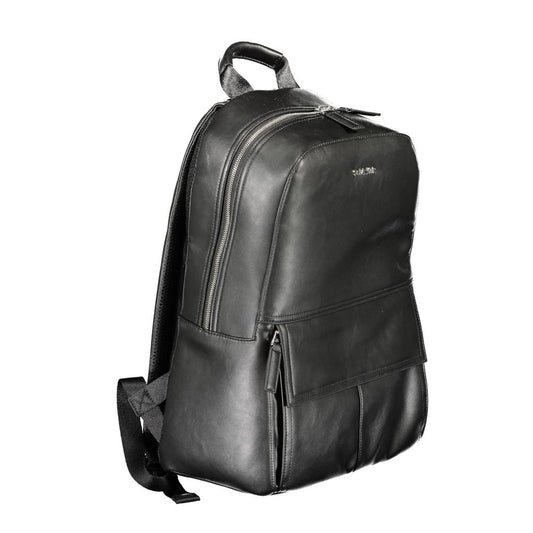 Calvin Klein Black Polyester Backpack