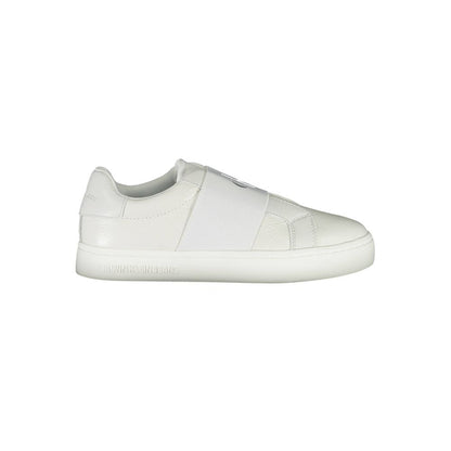 Calvin Klein White Polyester Sneaker