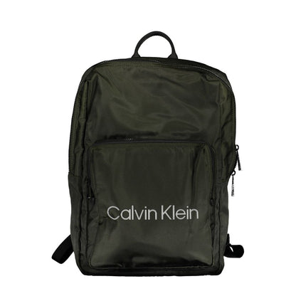 Calvin Klein Green Polyester Backpack