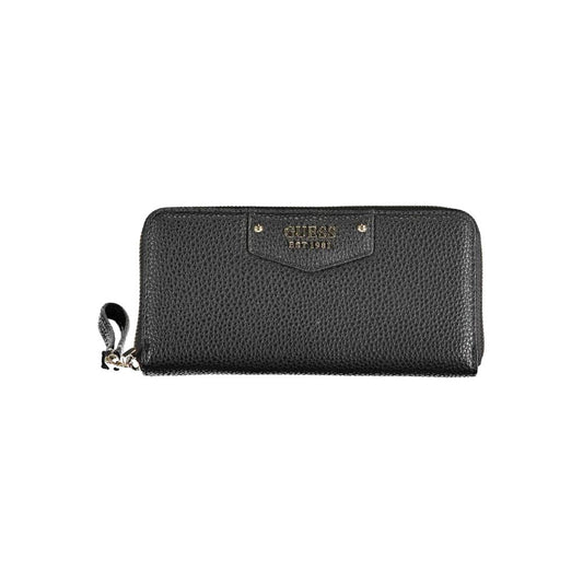 Guess Jeans Black Polyethylene Wallet