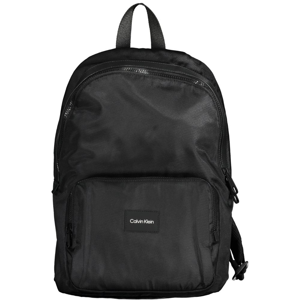 Calvin Klein Black Polyester Backpack