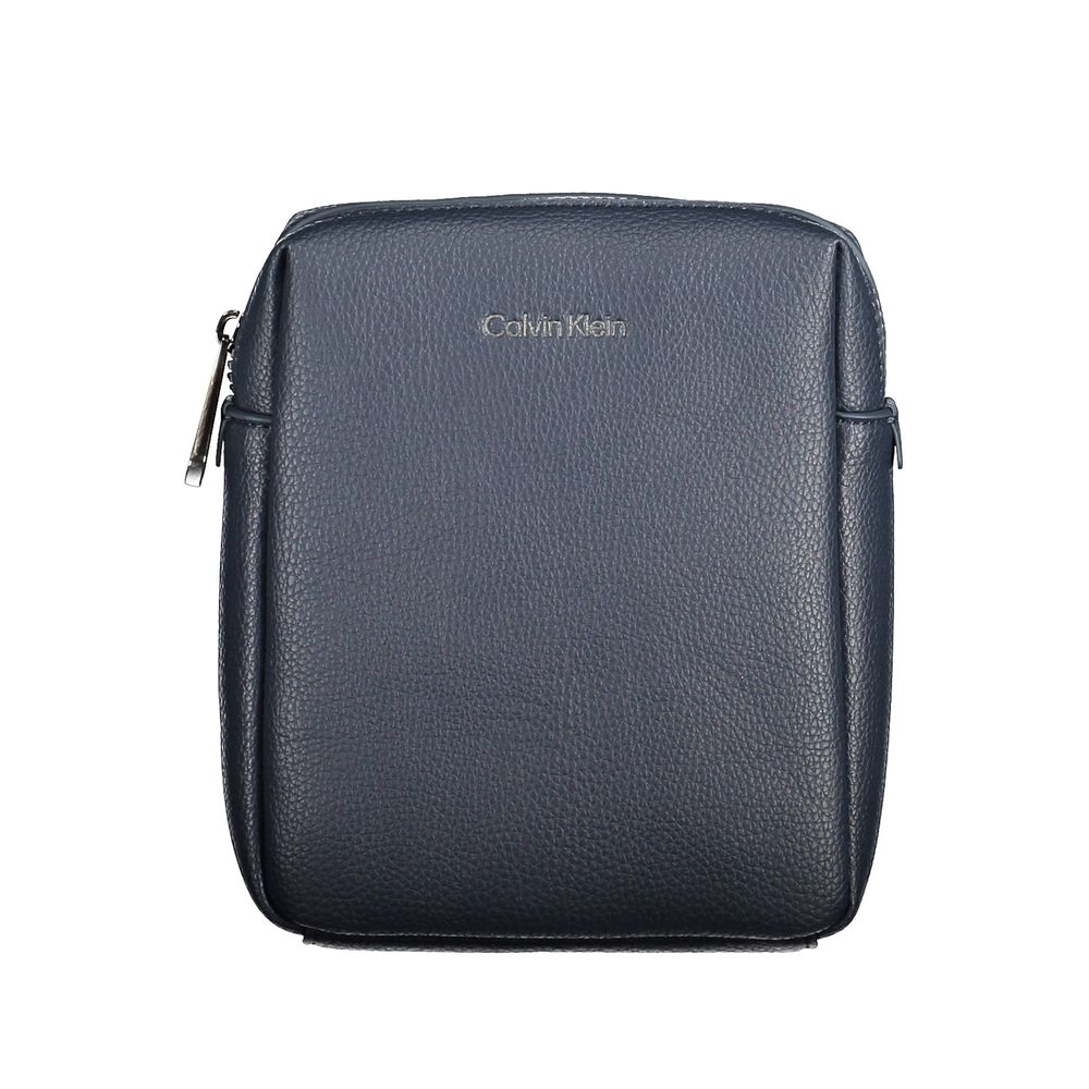 Calvin Klein Blue Polyester Shoulder Bag