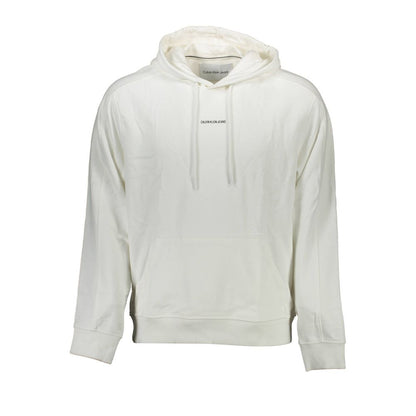 Calvin Klein White Cotton Sweatshirt