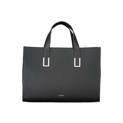 Calvin Klein Black Polyester Handbag