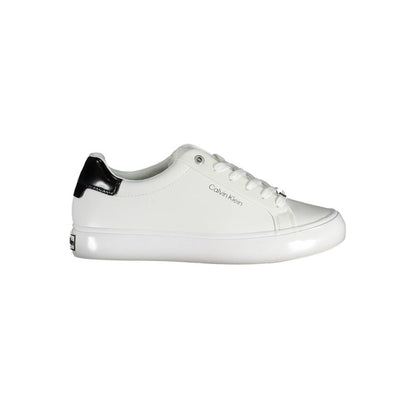 Calvin Klein White Nylon Sneaker