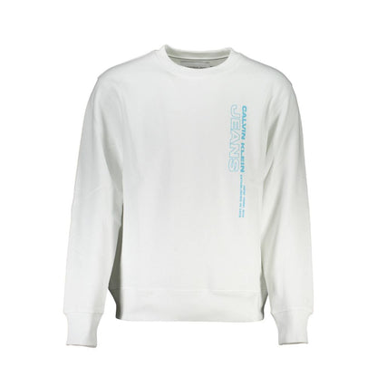 Calvin Klein White Cotton Sweatshirt