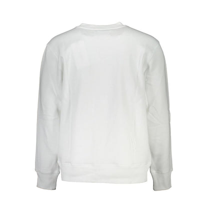 Calvin Klein White Cotton Sweatshirt