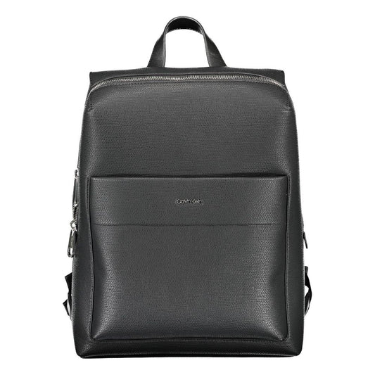 Calvin Klein Black Polyester Backpack