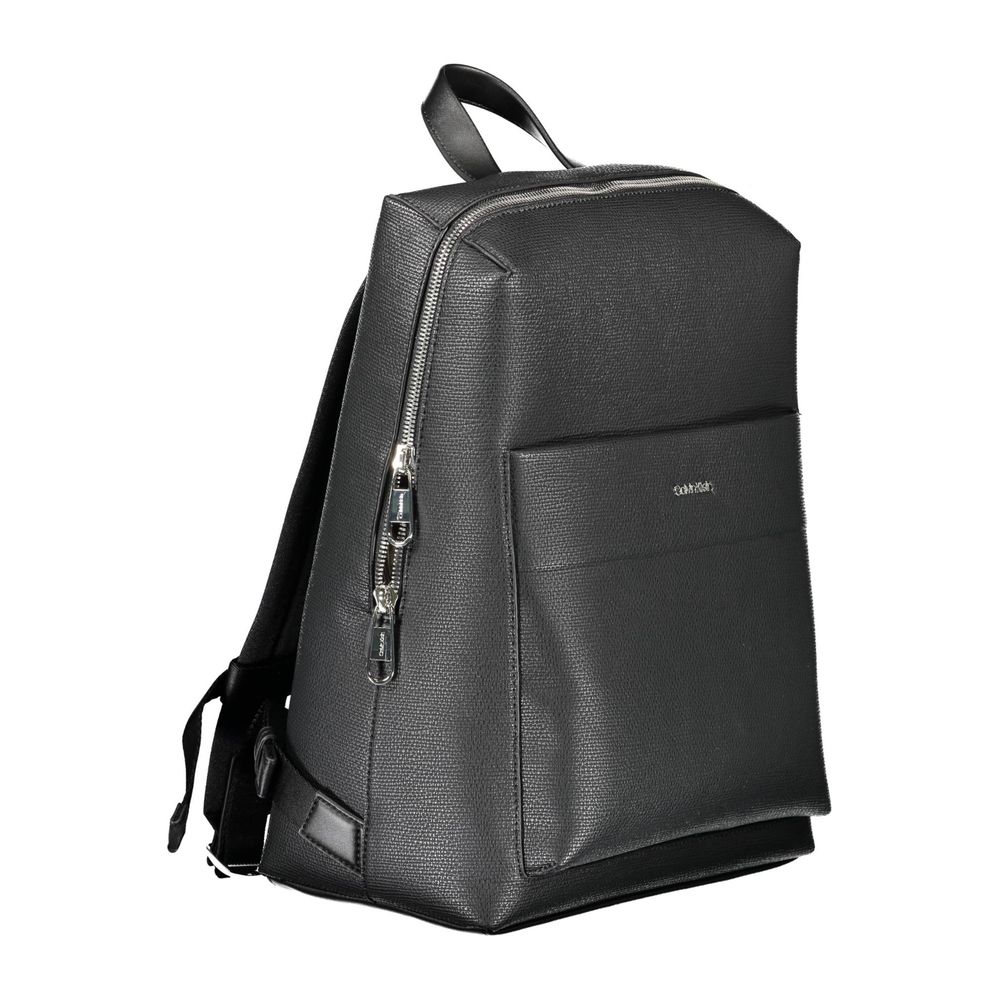 Calvin Klein Black Polyester Backpack