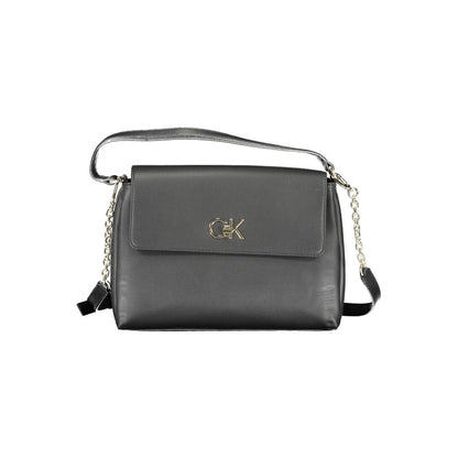 Calvin Klein Black Polyester Handbag