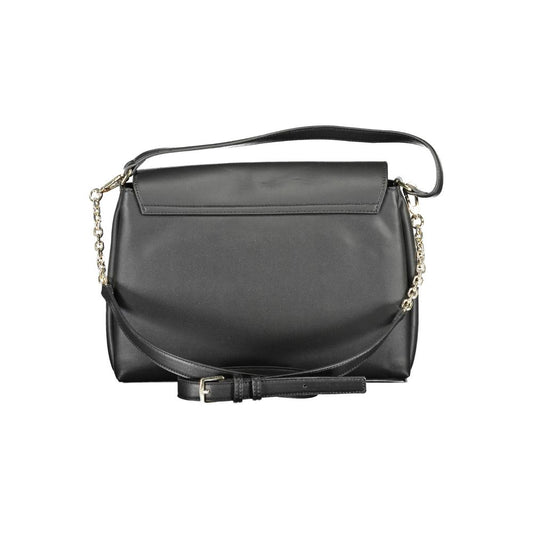Calvin Klein Black Polyester Handbag