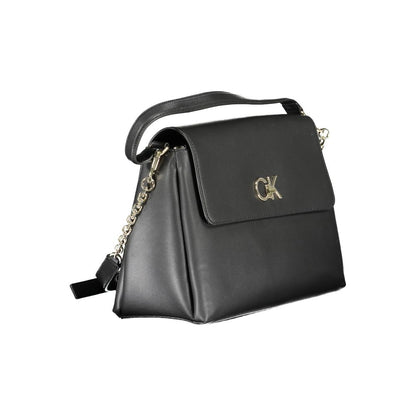 Calvin Klein Black Polyester Handbag