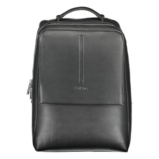Calvin Klein Black Polyester Backpack