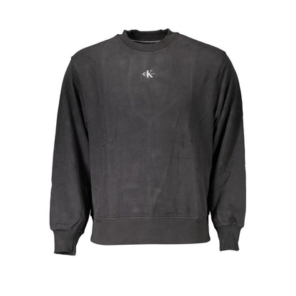 Calvin Klein Black Cotton Sweatshirt
