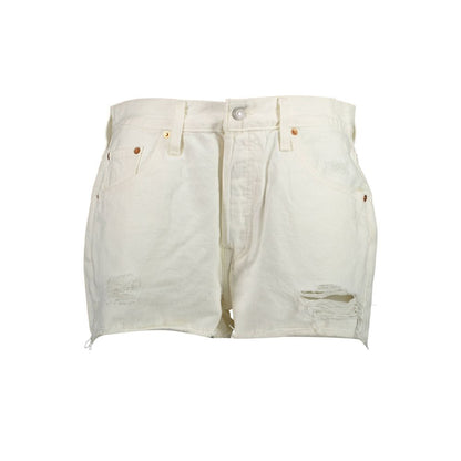 Levi's White Cotton Jeans Denim