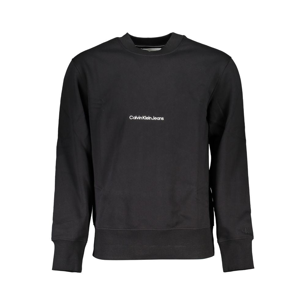 Calvin Klein Black Cotton Sweatshirt