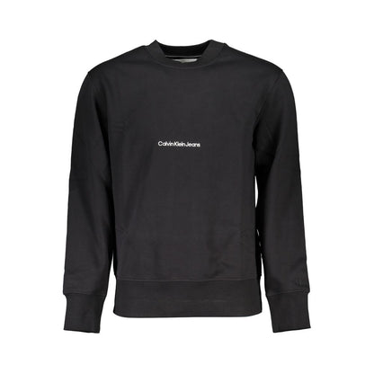 Calvin Klein Black Cotton Sweatshirt