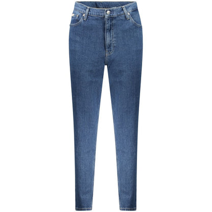 Calvin Klein Blue Cotton Jeans Denim