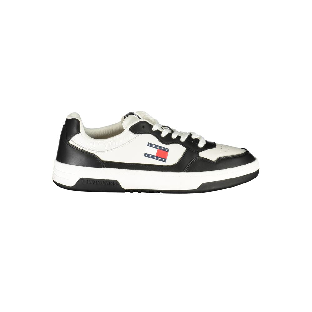 Tommy Hilfiger Black Polyester Sneaker