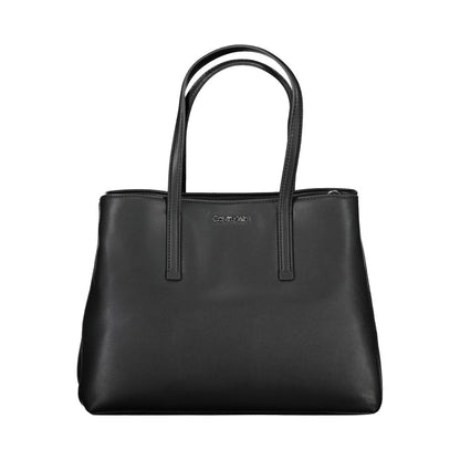 Calvin Klein Black Polyester Handbag
