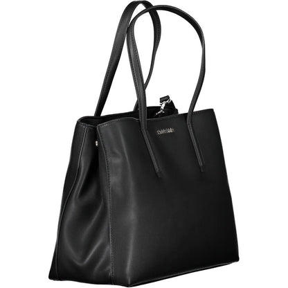 Calvin Klein Black Polyester Handbag