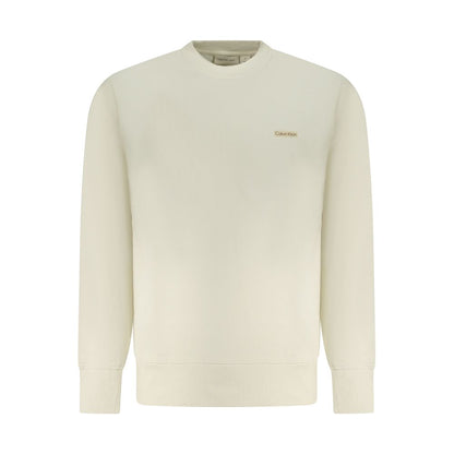 Calvin Klein Beige Cotton Sweatshirt