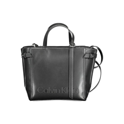 Calvin Klein Black Polyester Handbag