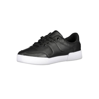 Tommy Hilfiger Black Polyester Sneaker