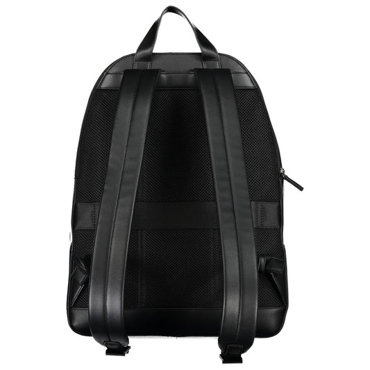 Tommy Hilfiger Black Polyethylene Backpack