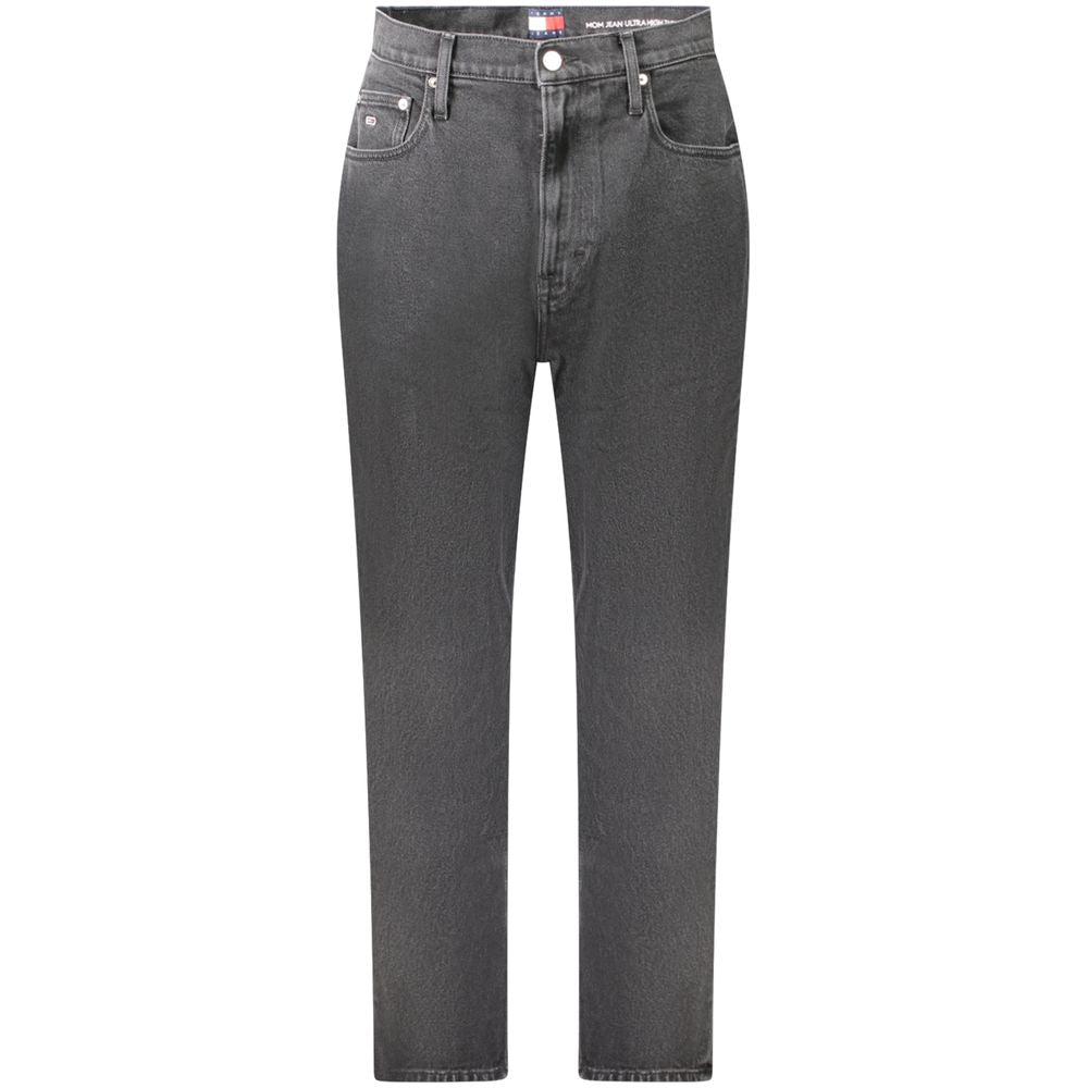 Tommy Hilfiger Black Cotton Jeans Denim