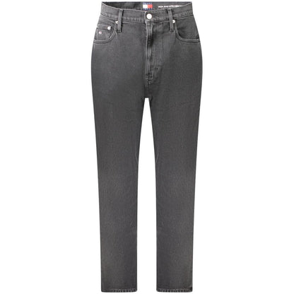 Tommy Hilfiger Black Cotton Jeans Denim