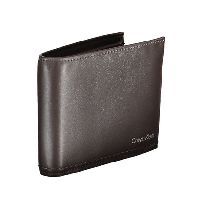 Calvin Klein Brown Leather Wallet