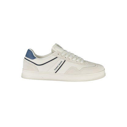 Tommy Hilfiger White Polyester Sneaker