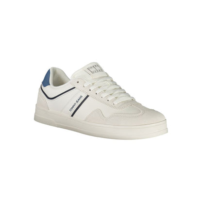 Tommy Hilfiger White Polyester Sneaker