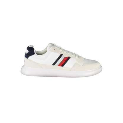 Tommy Hilfiger White Polyester Sneaker