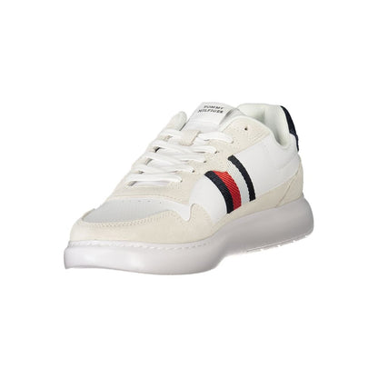Tommy Hilfiger White Polyester Sneaker