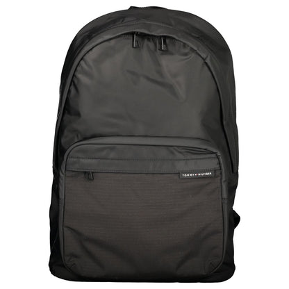 Tommy Hilfiger Black Polyester Backpack